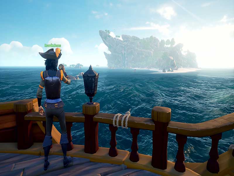 can you play sea of thieves on playstation 4