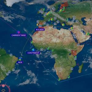 SeaOrama World of Shipping - Map