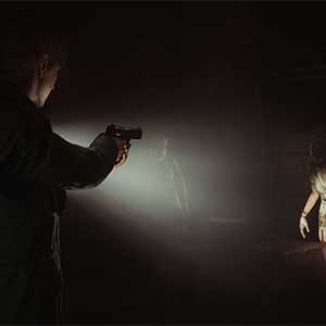 Silent Hill 2 - James shoots a nurse