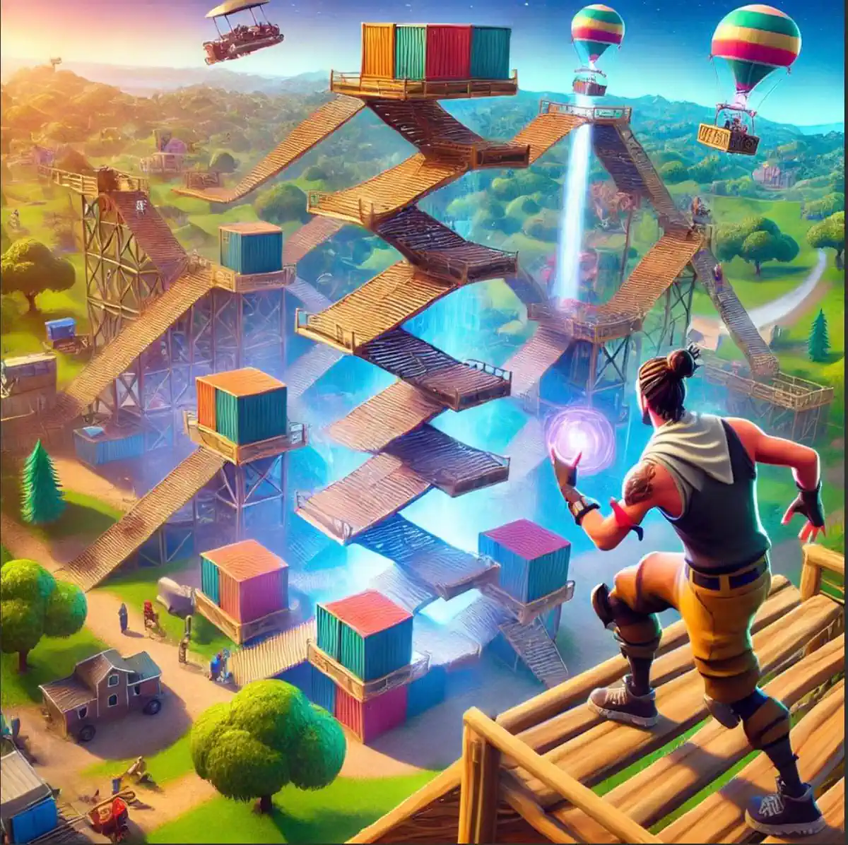 Fortnite Key Building Elements: Ramps, Boxes, 90s