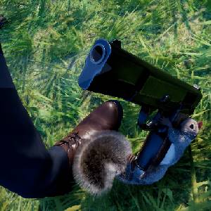 Squirrel with a Gun Shooting