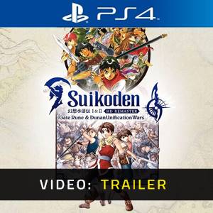 Suikoden 1 & 2 HD Remaster Gate Rune and Dunan Unification Wars PS4 - Trailer