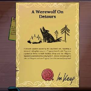 Tavern Talk - Werewolf Quest