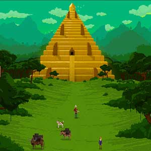 Entering the Pyramid