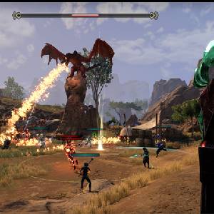 The Elder Scrolls Online Dragon Boss Fight