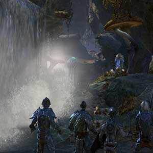 The Elder Scrolls Online Morrowind waterfall