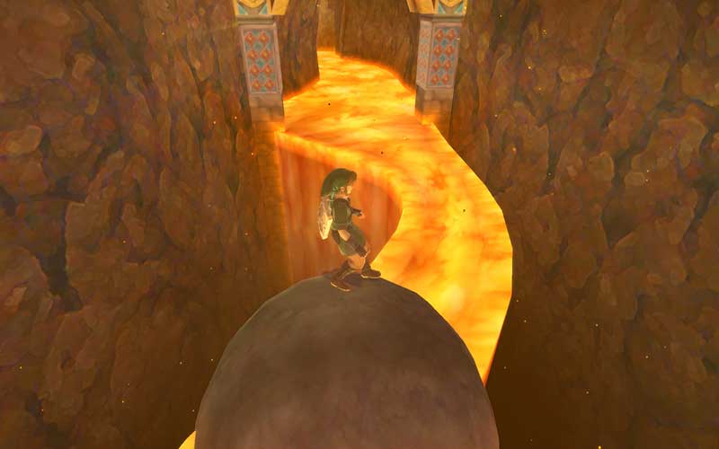 what is the rainbow island in thunderdome skyward sword