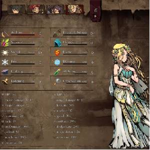 The Nameless Slay Dragon - Character Stats