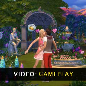 The Sims 4 Romantic Garden Stuff gameplay video