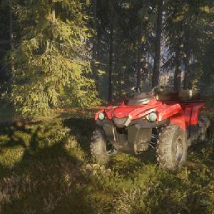 theHunter Call of the Wild ATV Saber 4X4 - Crimson Color