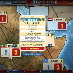 Twilight Struggle Red Sea - Action Round