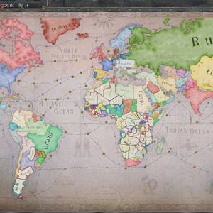 Victoria 3 Dawn of Wonder World Map