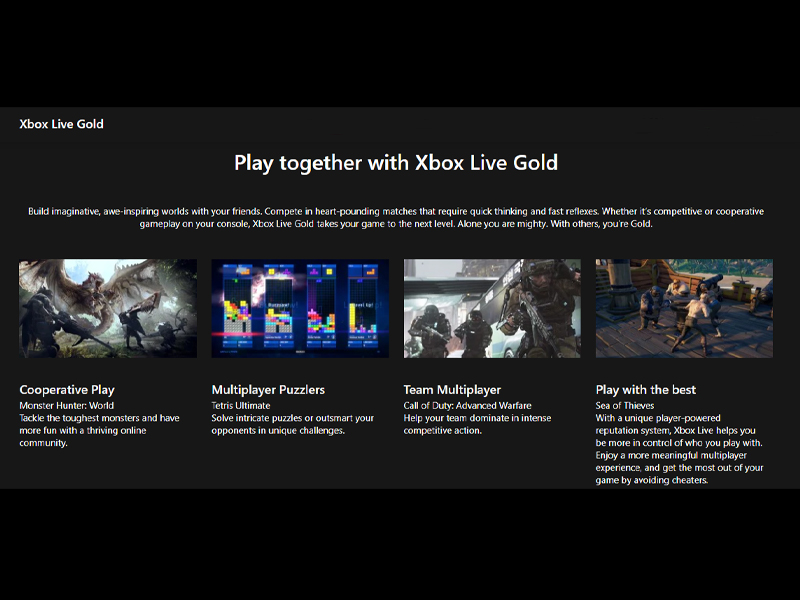 xbox live gold 12 month uk game