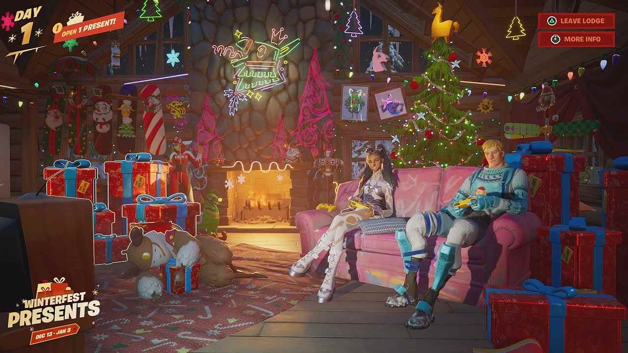 Fortnite WinterFest Event from December 13 to January 3 2023