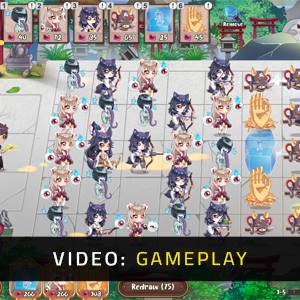 Yokai Art Night Parade of One Hundred Demons Gameplay Video